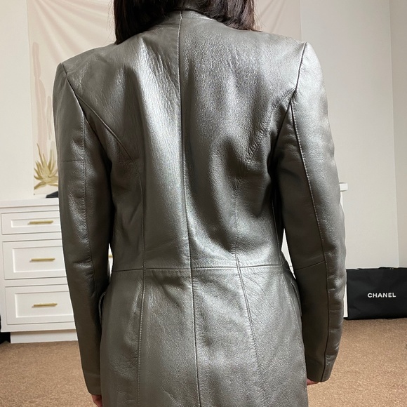 UNICA Vintage Special Leather Blazer Jacket! - Picture 2 of 11